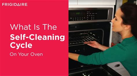 frigidaire gallery self-cleaning oven instructions|More.